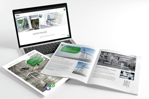 The new Access Solutions Guide 2025 presents the most comprehensive series range in the access equipment industry on 435 pages. The compendium is available in both print and digital versions. | © MUNK GmbH