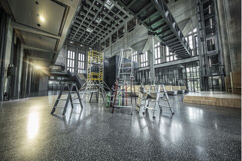 Auch ihr neues modulares Steigtechnik-Konzept präsentiert die Munk Günzburger Steigtechnik auf der Eisenwarenmesse 2026 in Köln. | © MUNK GmbH