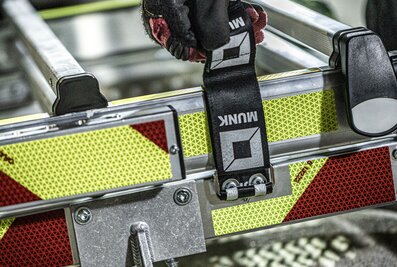 Une aide rapide en cas d’intervention : la plate-forme de sauvetage de Munk Rettungstechnik se monte rapidement. | © MUNK GmbH