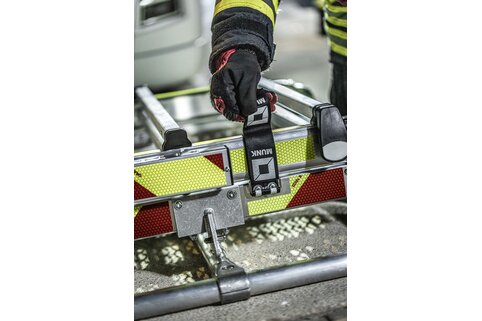 Une aide rapide en cas d’intervention : la plate-forme de sauvetage de Munk Rettungstechnik se monte rapidement. | © MUNK GmbH