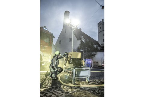 Rollcontainer der Munk Rettungstechnik sind wichtige Helfer im Einsatz.  | © Munk GmbH