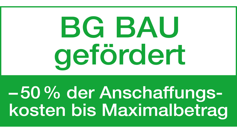 Subvention BG BAU | © MUNK GmbH Subvention BG BAU | © MUNK GmbH