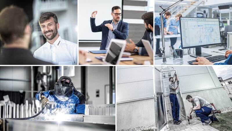 4 steps to the right special construction | © MUNK GmbH