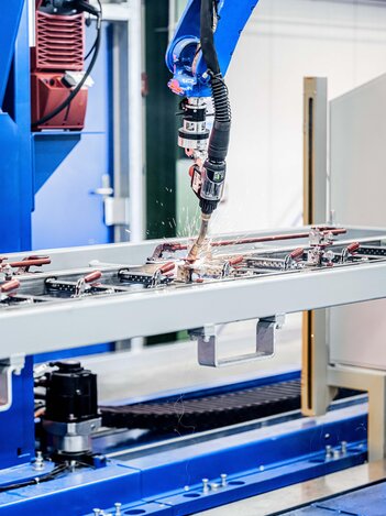 Schweissroboter bei der MUNK Group | © MUNK GmbH