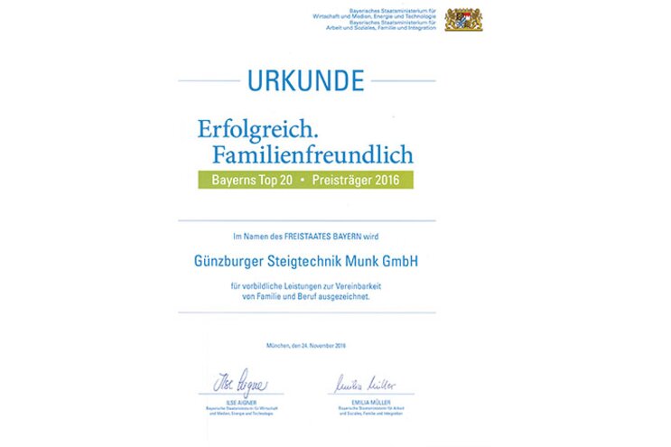Attest. Erfolgreich Familienfreundlich 2016 | © n/a