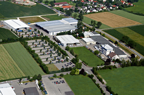 Luftaufnahme Günzburger Steigtechnik 1993 | © MUNK GmbH