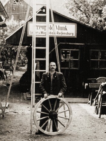 Wagnerei Reisensburg 1899 | © MUNK GmbH