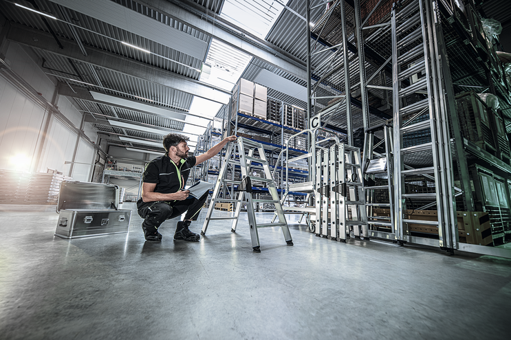 Test d'échelle chez MUNK Service | © MUNK GmbH