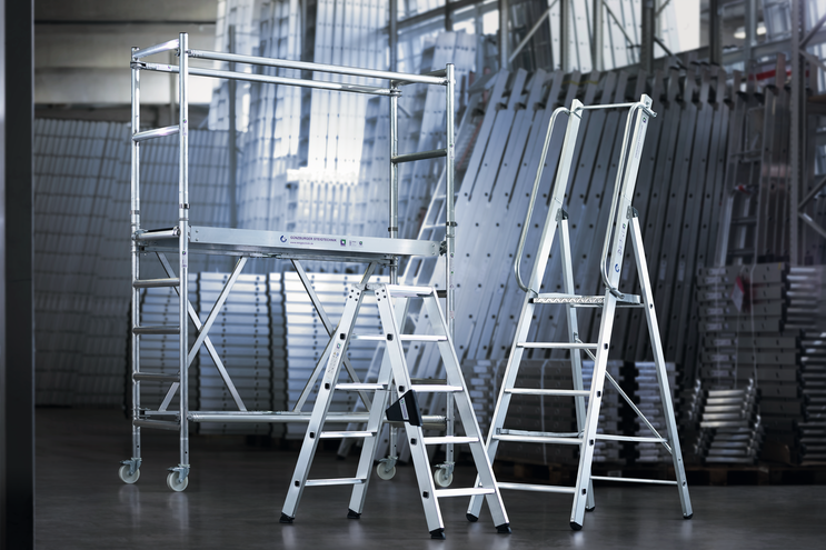 Produktsortiment der MUNK Günzburger Steigtechnik | © MUNK GmbH