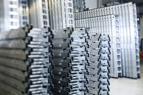 Leitern im Lager | © MUNK GmbH