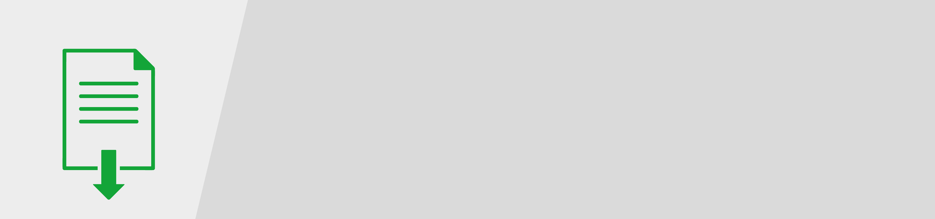 Icône d’un document avec flèche de téléchargement sur fond gris | © MUNK GmbH