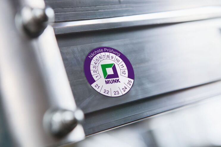 Siegel "Nächste Prüfung" | © MUNK GmbH